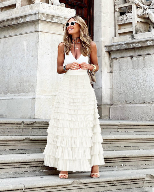 Tulia | Autumn Tulle Skirt