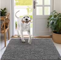 Tapis en microfibre lavable ultra absorbant et antidérapant pour chiens - PawDry