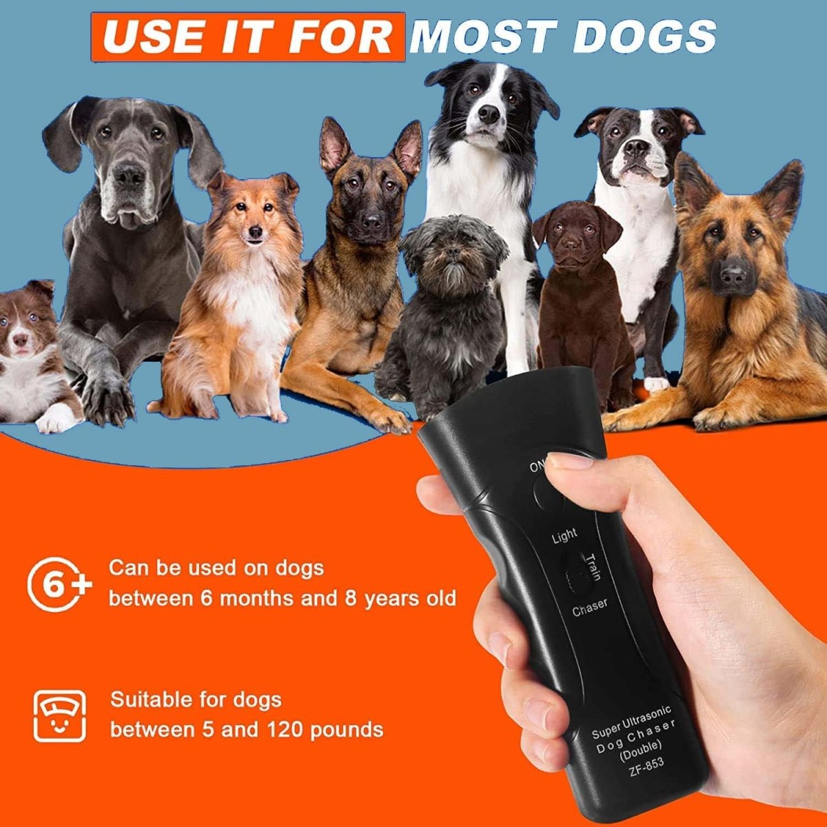 UltraSonic Bark Stopper • Anti-Barking Device