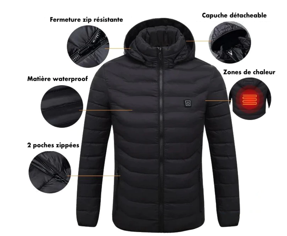 Unisex Heated Jacket