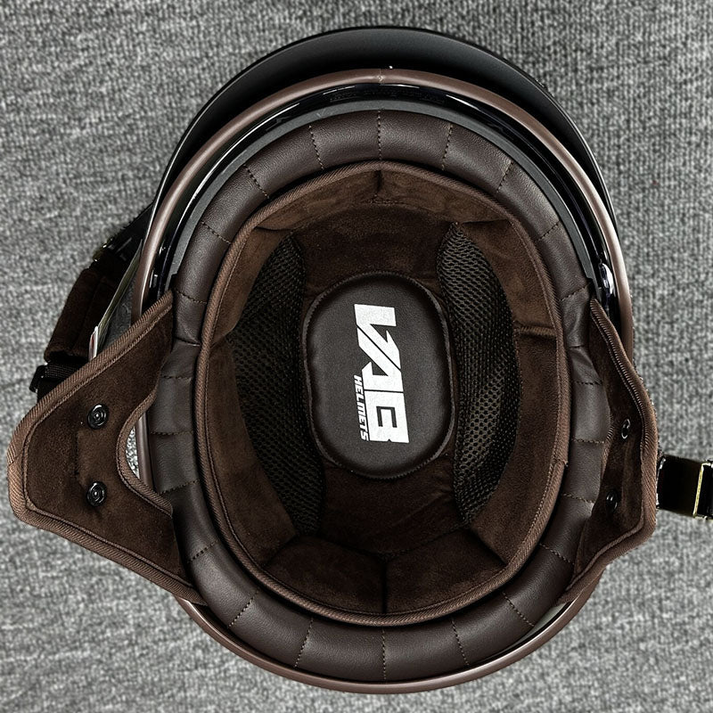 Urban Chopper Helmet with Minimalist Design