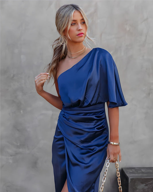 Valentina | Elegant Evening Dress in Silk