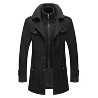 Manteau polyvalent au style masculin moderne