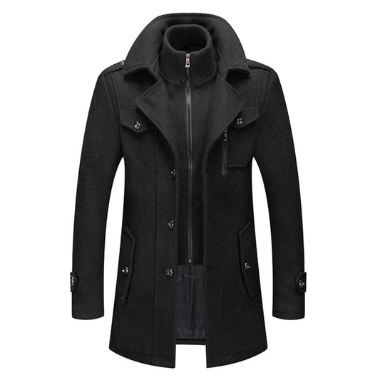 Versatile Coat with Modern Masculine Style