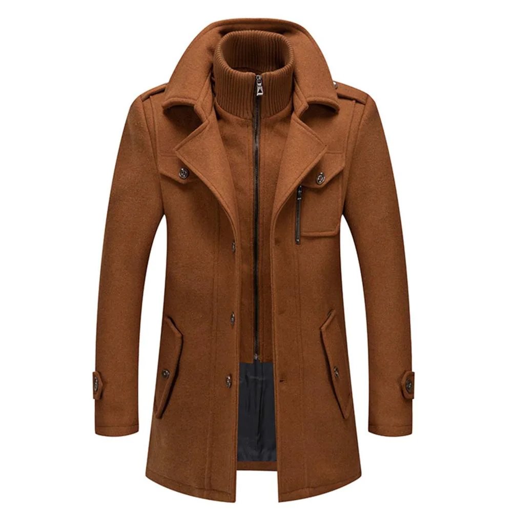 Versatile Coat with Modern Masculine Style