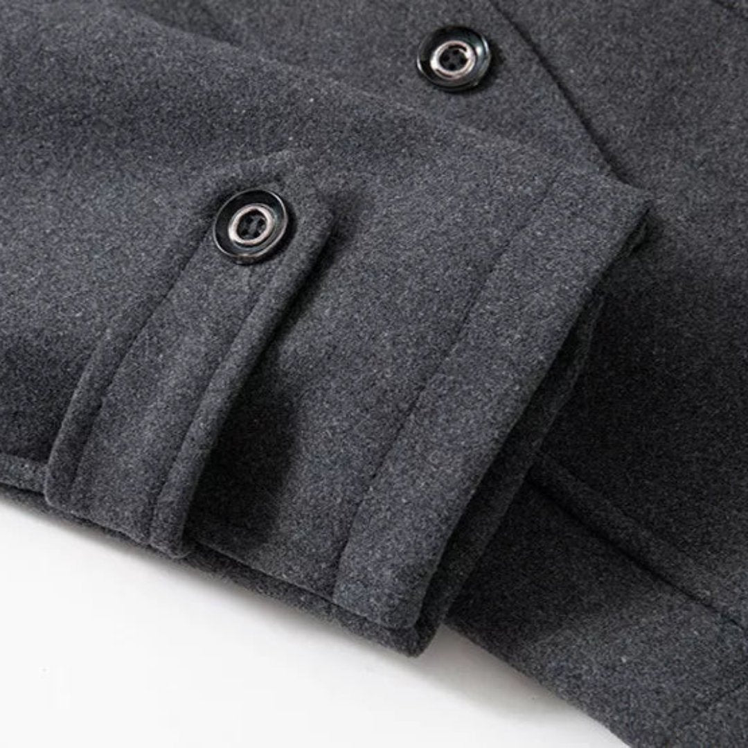 Versatile Coat with Modern Masculine Style