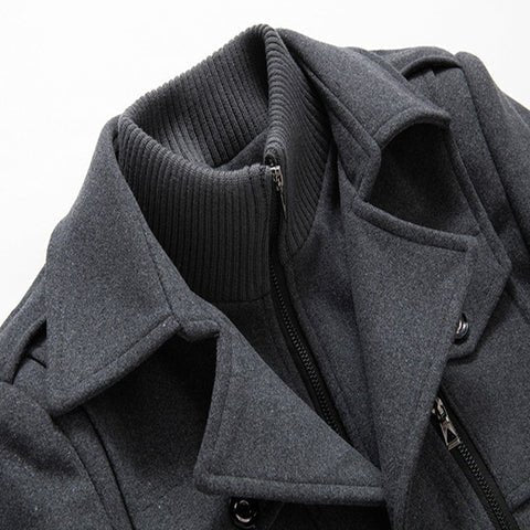 Versatile Coat with Modern Masculine Style