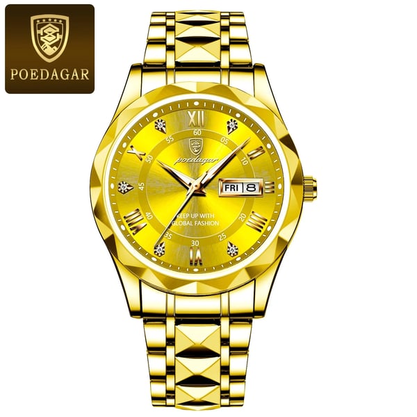 Waterproof Luxury Men's Watch from Top Brand with Luminous Function