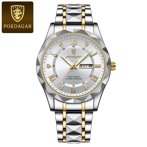 Waterproof Luxury Men's Watch from Top Brand with Luminous Function
