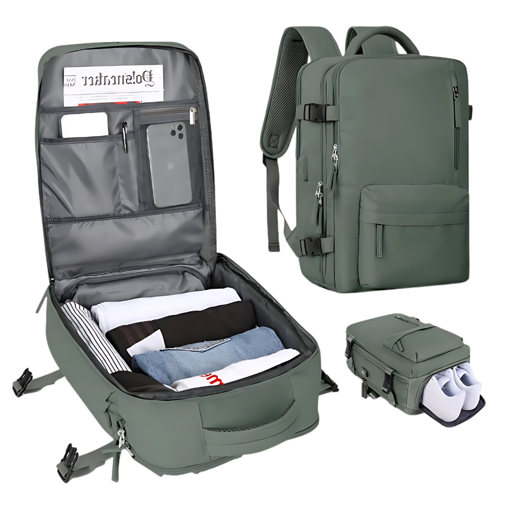Waterproof Travel Backpack with USB