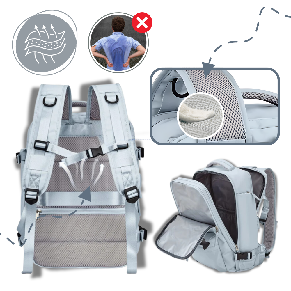 Waterproof Travel Backpack with USB