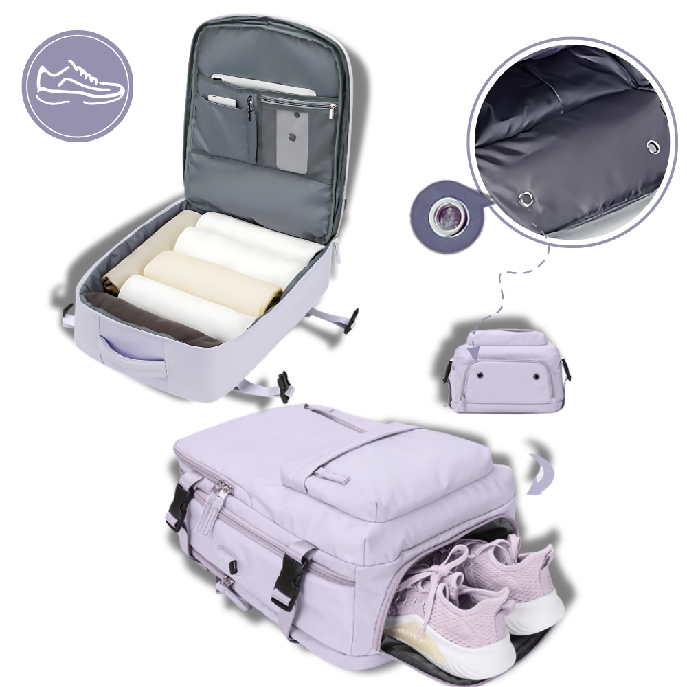 Waterproof Travel Backpack with USB