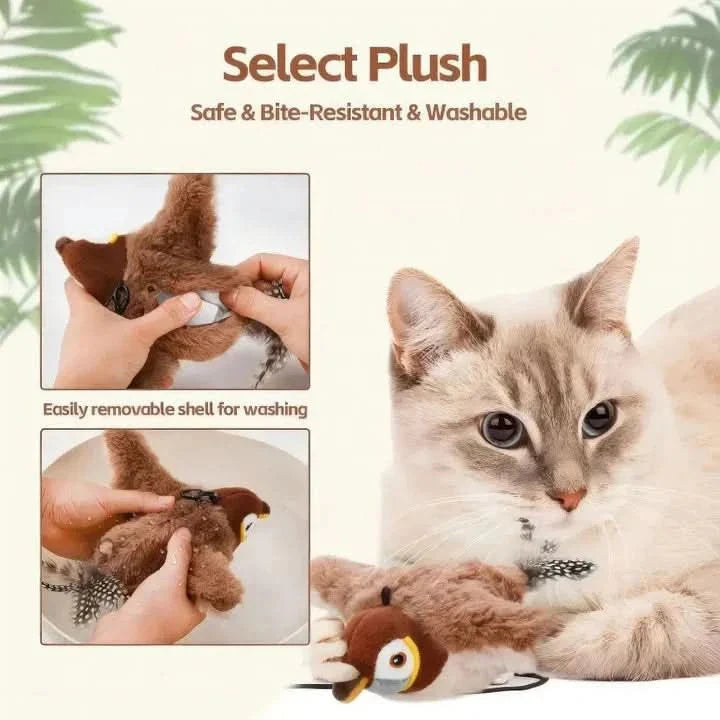 WHISKERFUN – Interactive Plush Toy for Active Cats