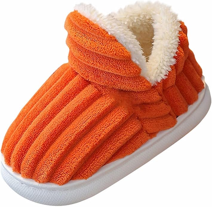 Winter Slippers for Kids - Warm Lined Indoor Slippers