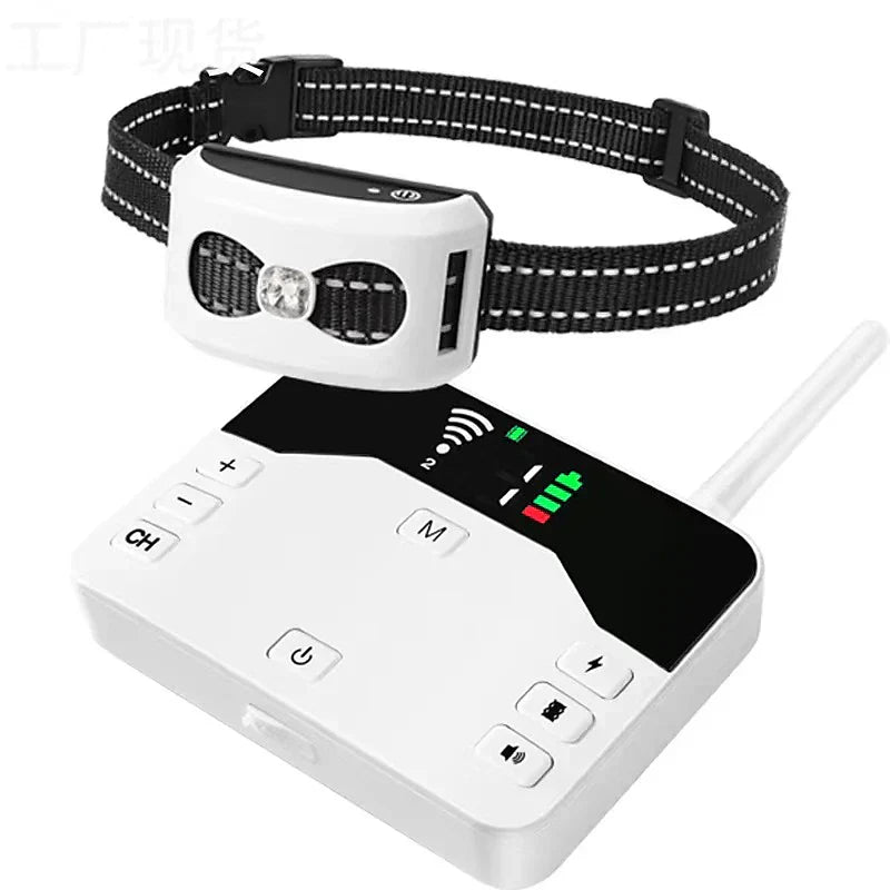 Wireless Fence & Training Collar 2-in-1 - Waterproof & Rechargeable