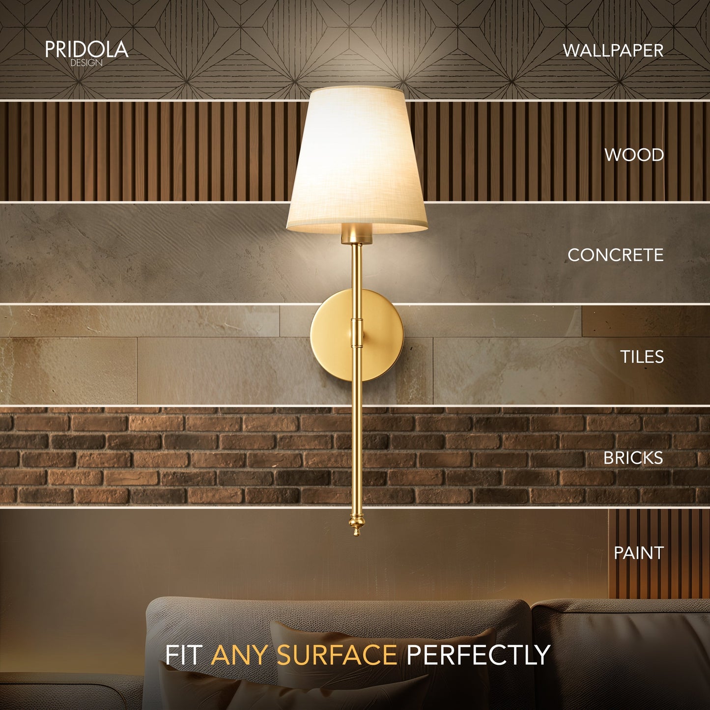 Wireless Wall Lights (Set of 2)