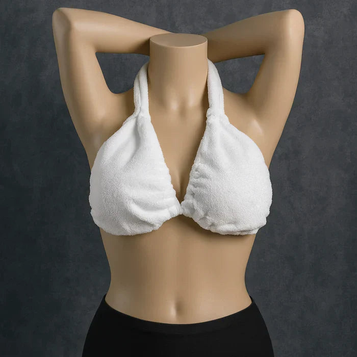 Women’s Backless Strapless Towel Bra for Large Bust Supports