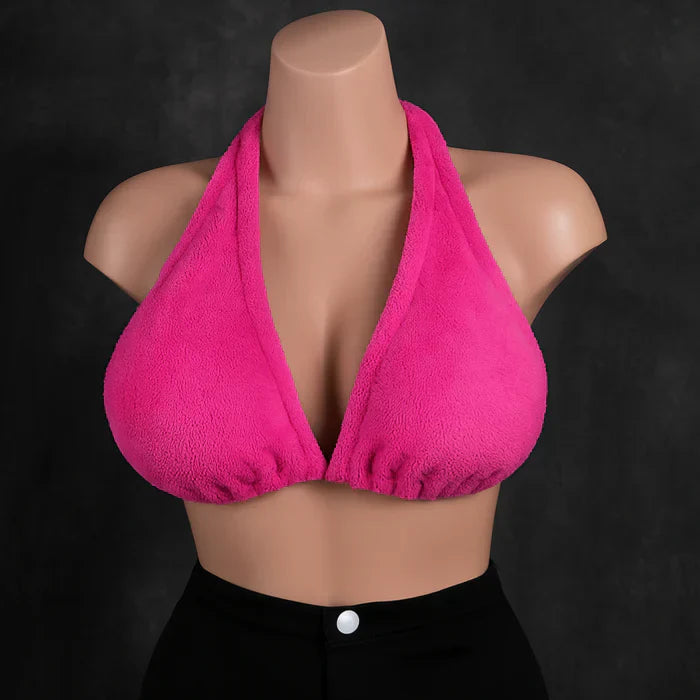 Women’s Backless Strapless Towel Bra for Large Bust Supports