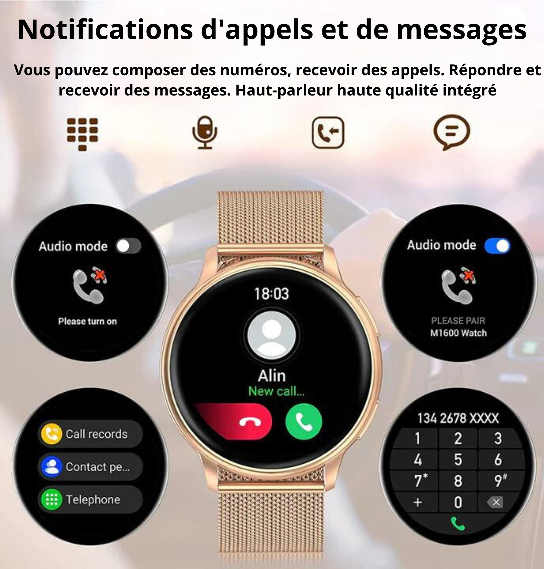Women's Connected Watch | Elegance and Performance