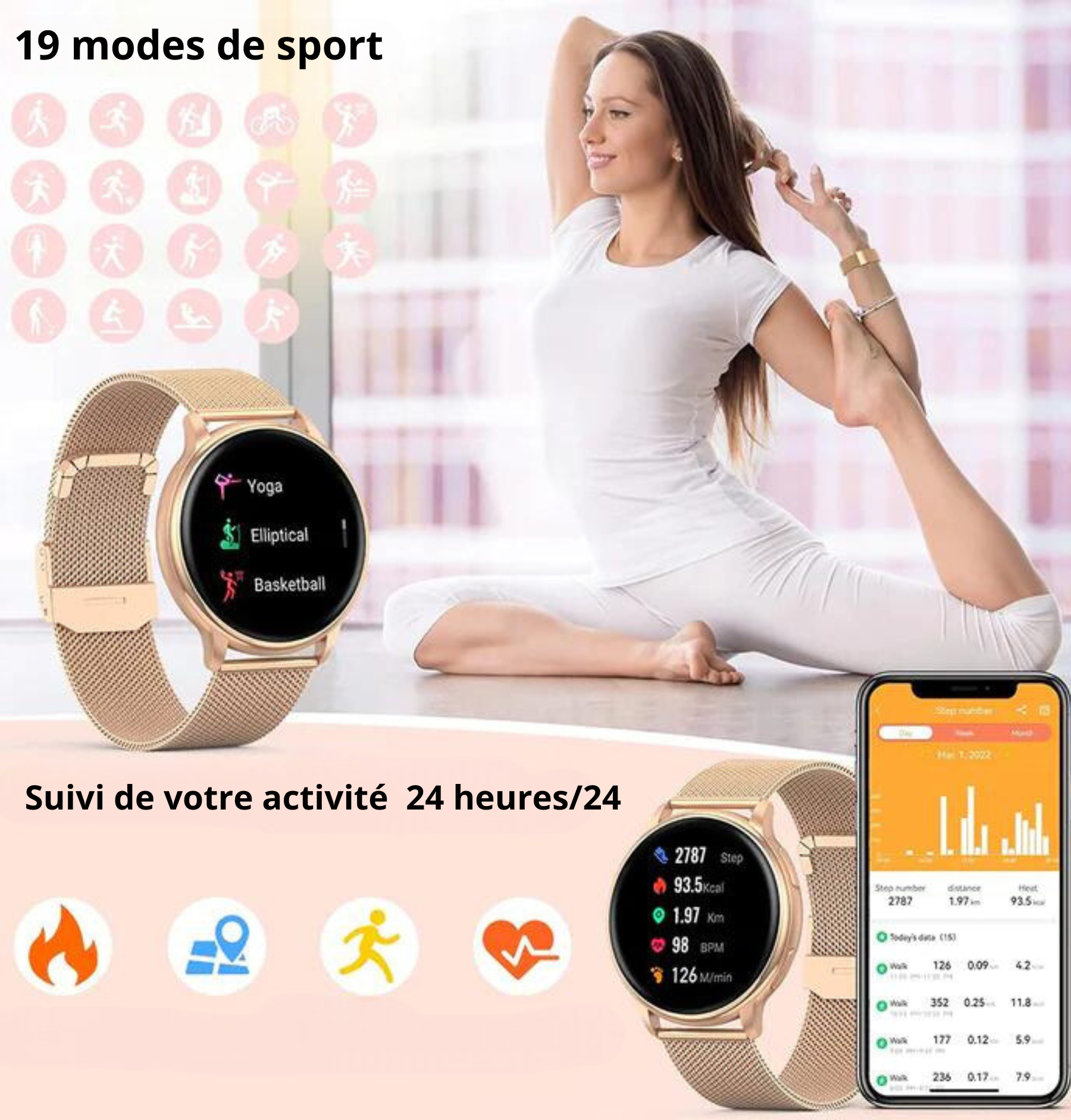 Women's Connected Watch | Elegance and Performance