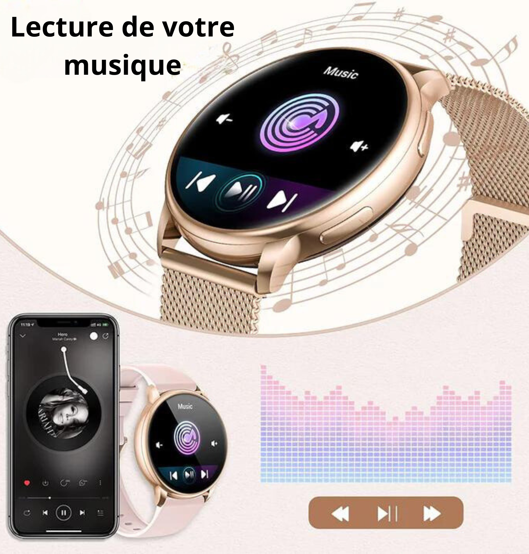 Women's Connected Watch | Elegance and Performance
