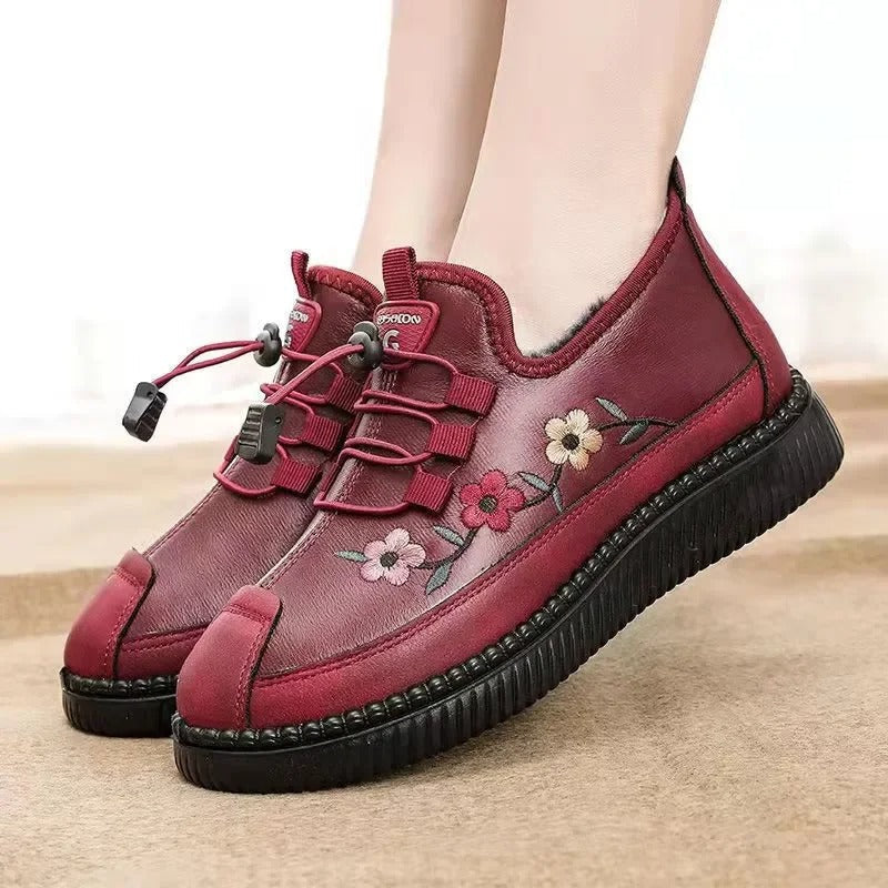 Women's Floral Print Shoes