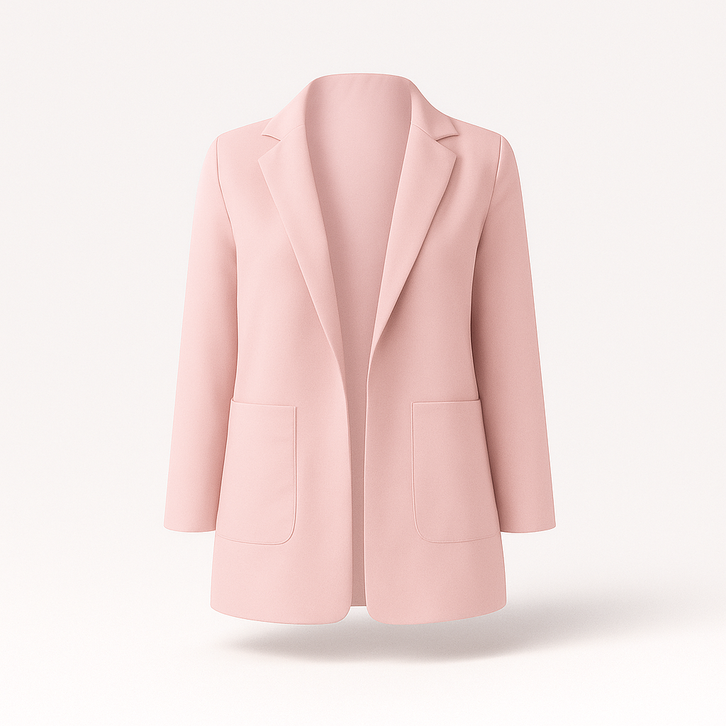 Women's Long Khaki Autumn Blazer MODA