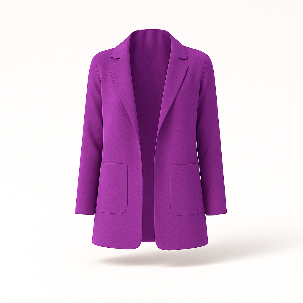 Women's Long Khaki Autumn Blazer MODA
