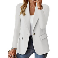 Blazer cintré manches longues pour femmes avec boucle - Édition automne