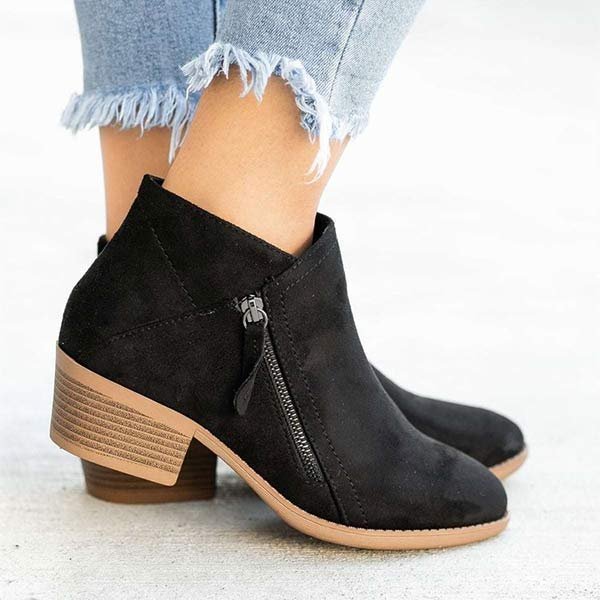 Women's Orthopaedic Leather Boots - Autumn Edition