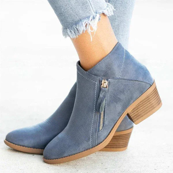 Women's Orthopaedic Leather Boots - Autumn Edition