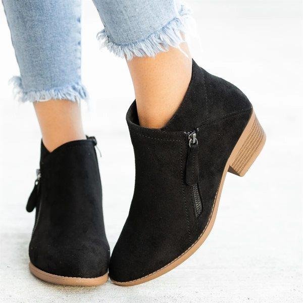 Women's Orthopaedic Leather Boots - Autumn Edition