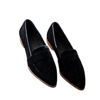 Mocassins en daim pour femme