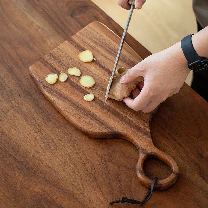 Wooden Cutting Boards Made of Walnut Ideal for Cutting and Serving