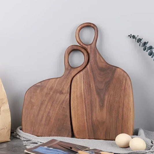 Wooden Cutting Boards Made of Walnut Ideal for Cutting and Serving