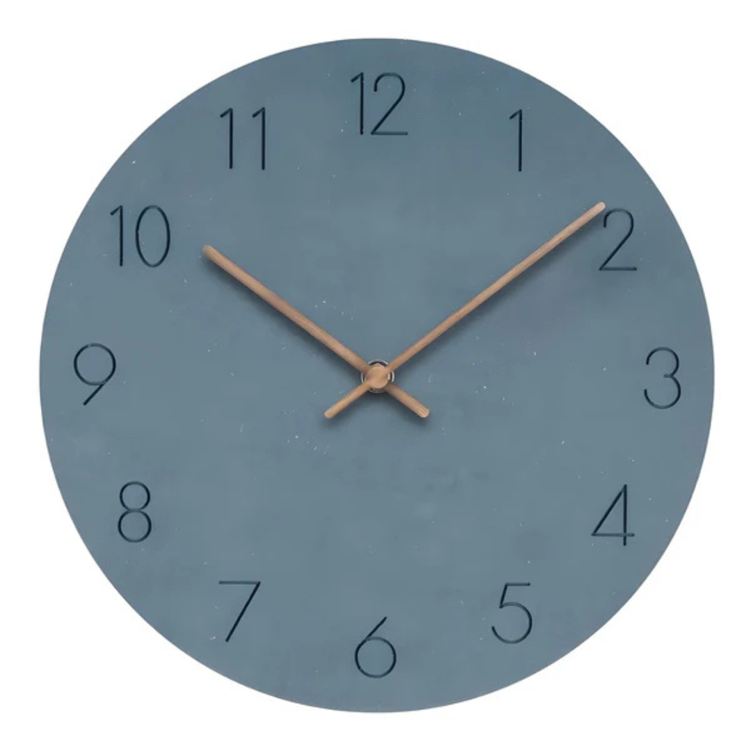 Wooden Wall Clock with Minimalist Style and Elegance