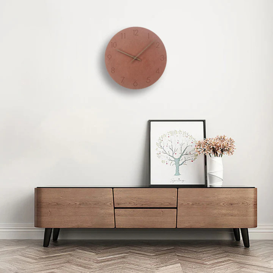 Wooden Wall Clock with Minimalist Style and Elegance