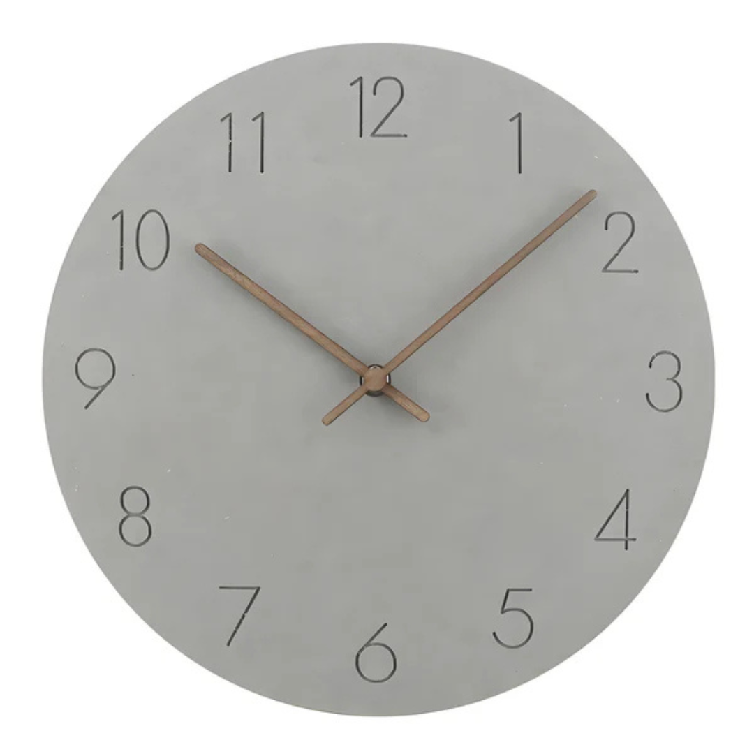 Wooden Wall Clock with Minimalist Style and Elegance
