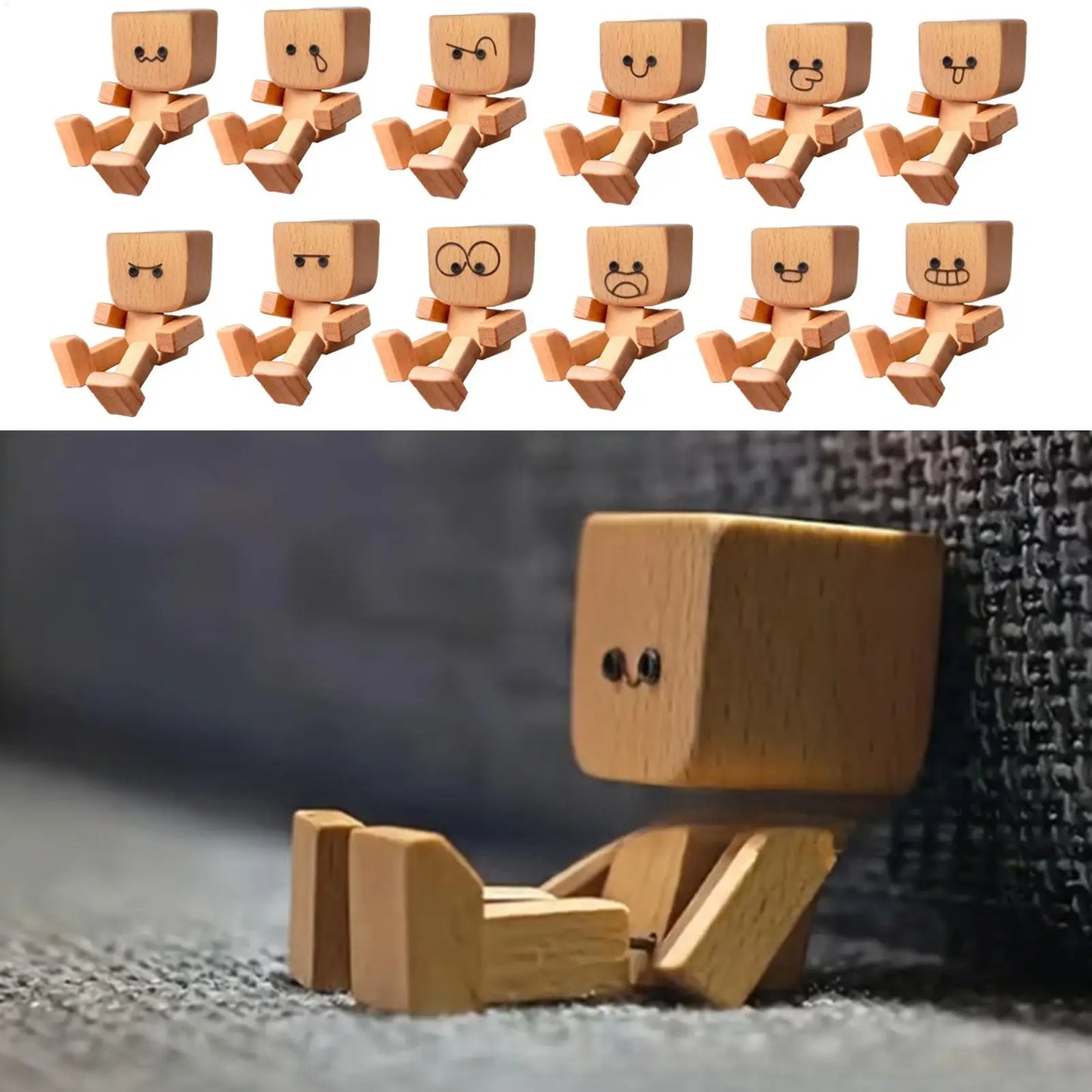 WoodLiora™ - Handcrafted Wooden Figure