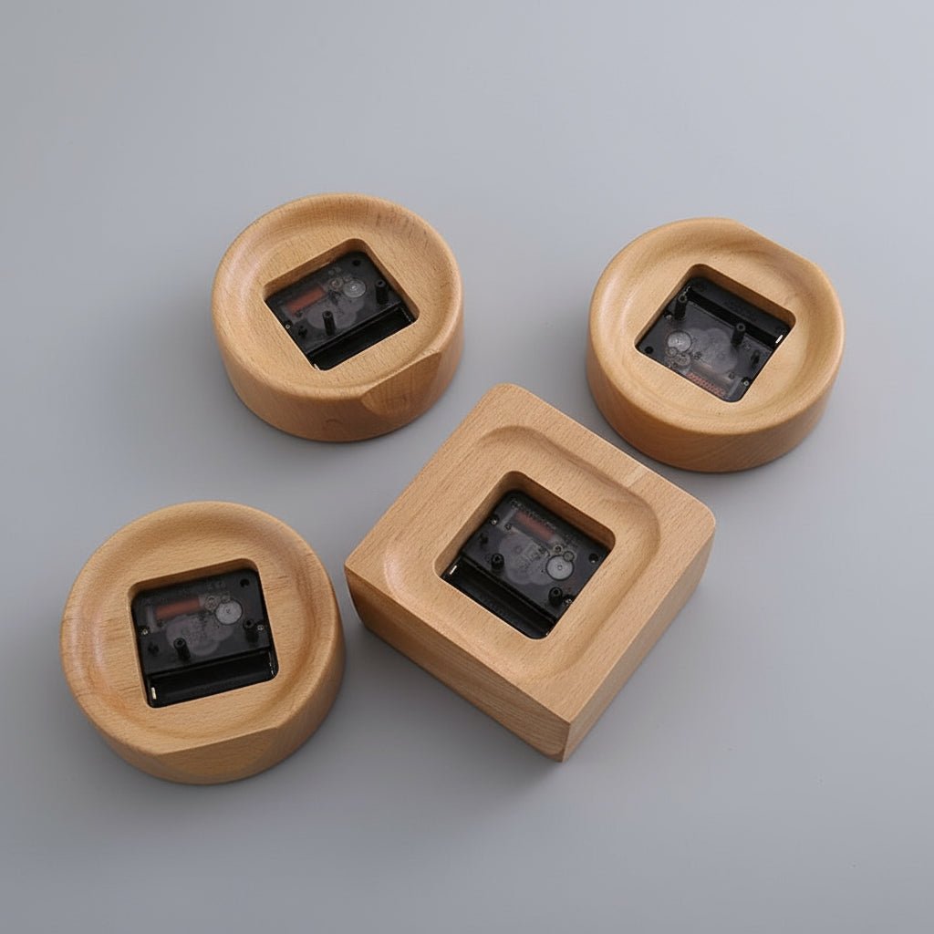 WOODMORN – Elegant alarm clock made of beech wood for a stylish home