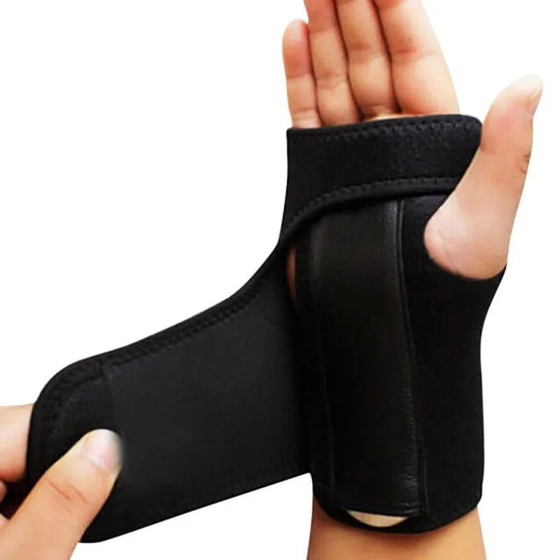 Wrist Support with Splint and Adjustable Fit