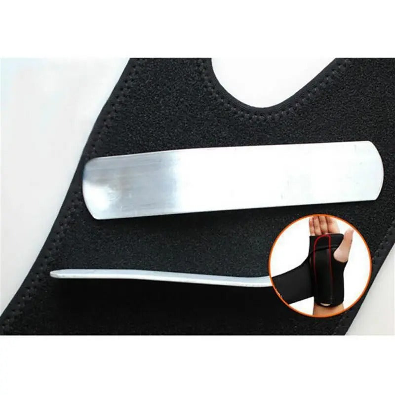 Wrist Support with Splint and Adjustable Fit
