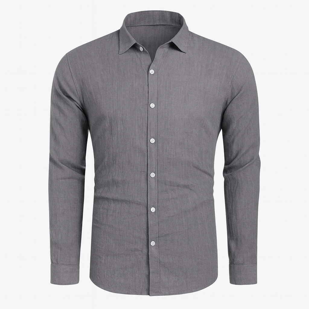 Zander | Lightweight, breathable & stylish linen shirt for men