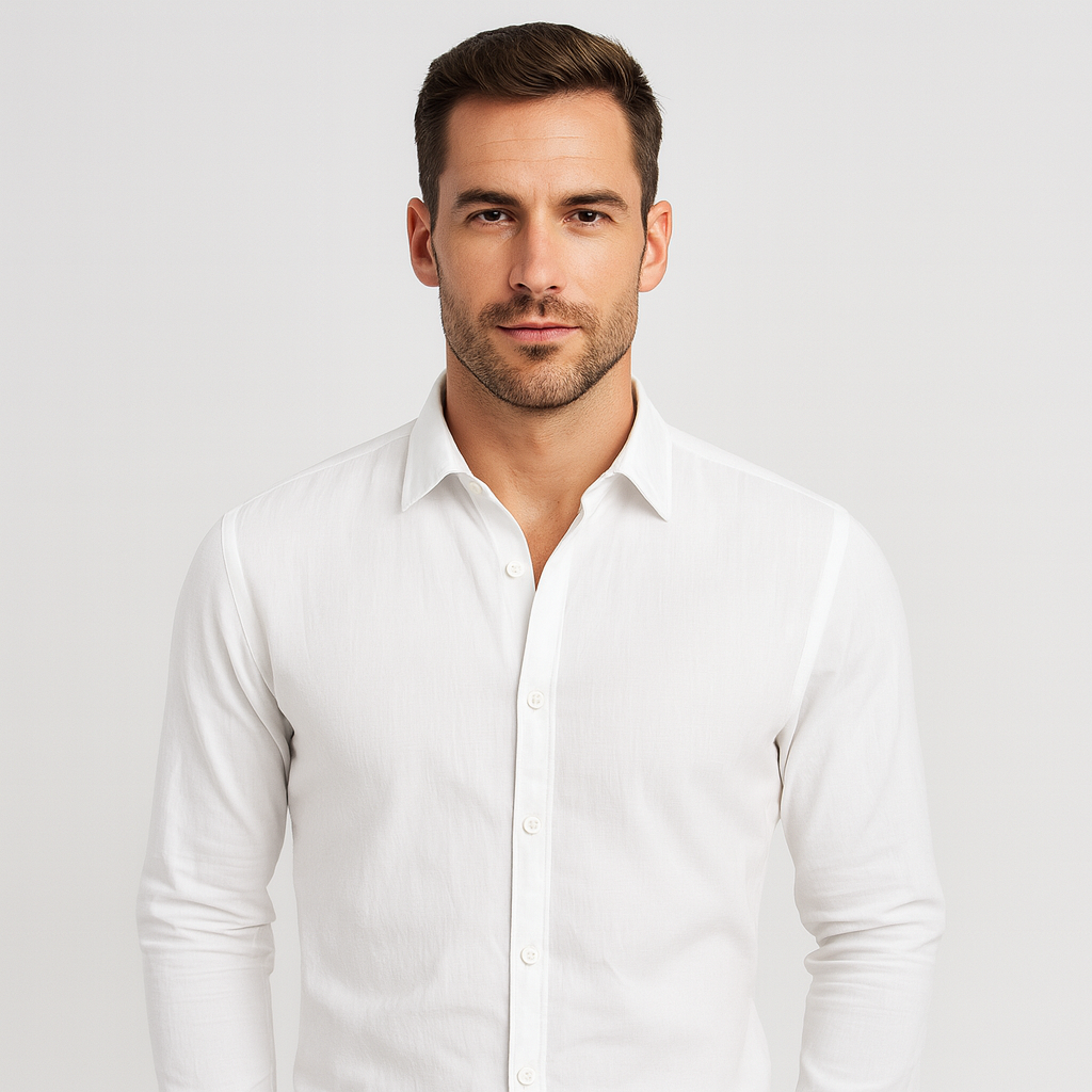 Zander | Lightweight, breathable & stylish linen shirt for men