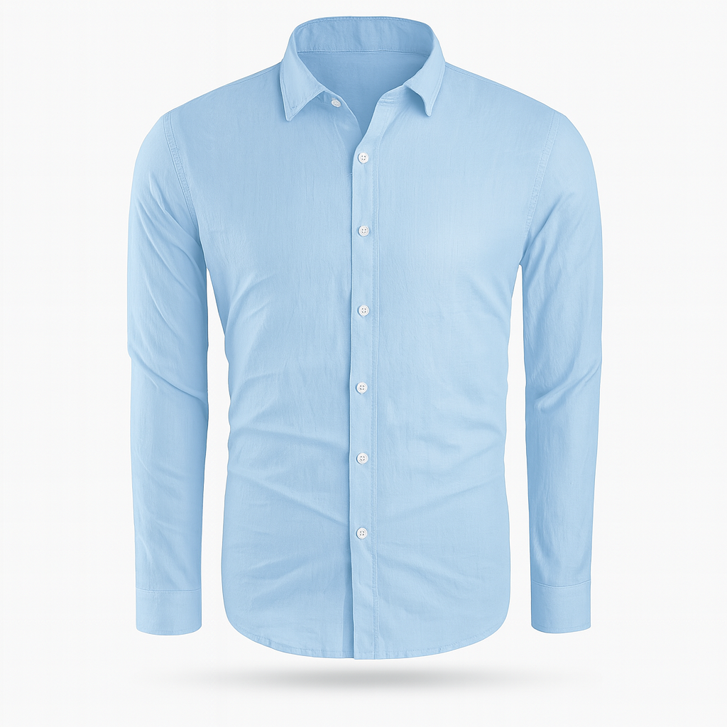 Zander | Lightweight, breathable & stylish linen shirt for men
