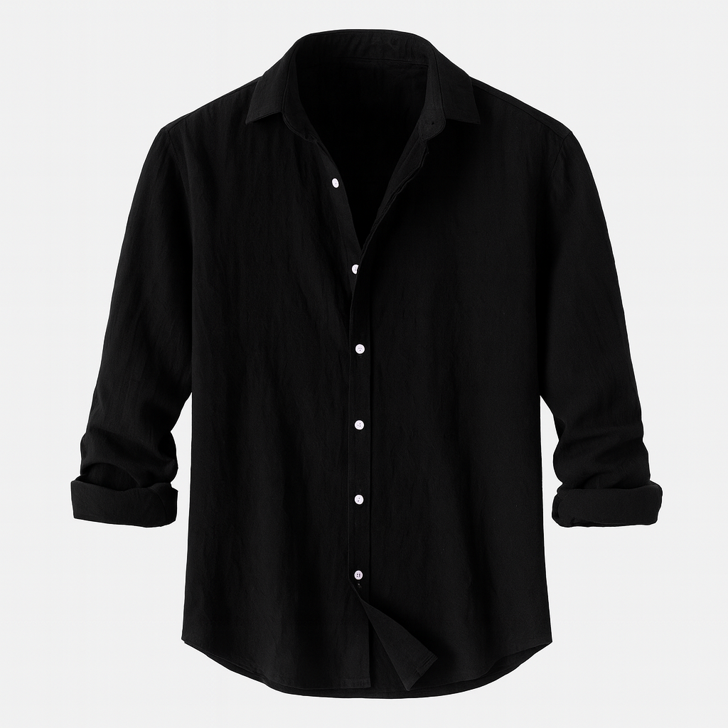 Zander | Lightweight, breathable & stylish linen shirt for men